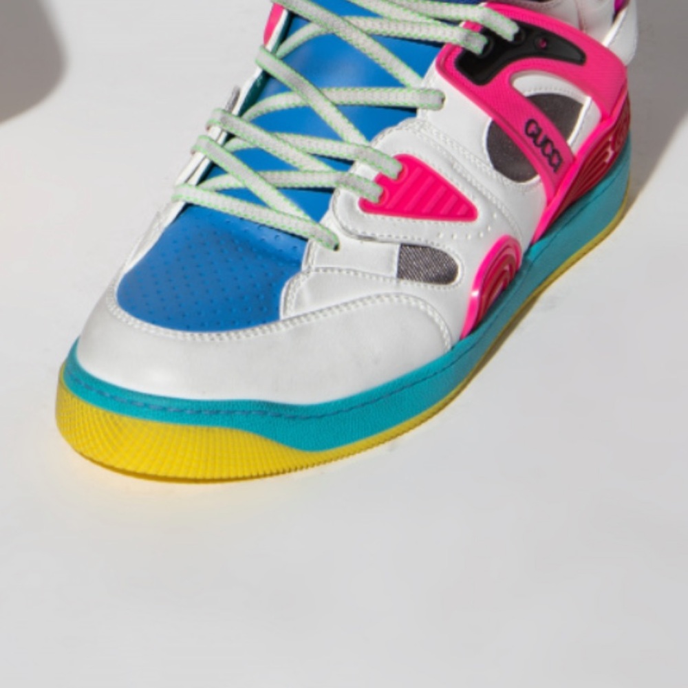 Gucci “”Host pick💖💖Basket high top sneakers - Picture 3 of 17